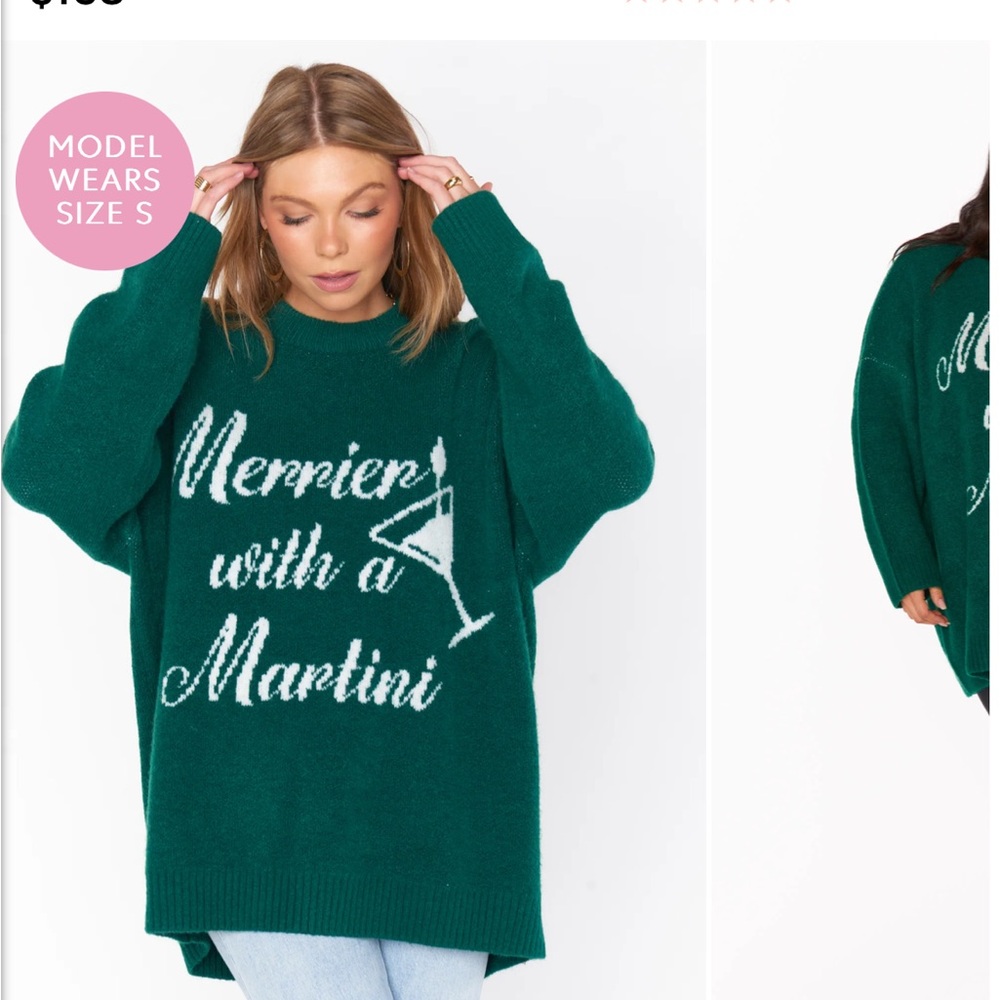 Show me your mumu classic crewneck sweater